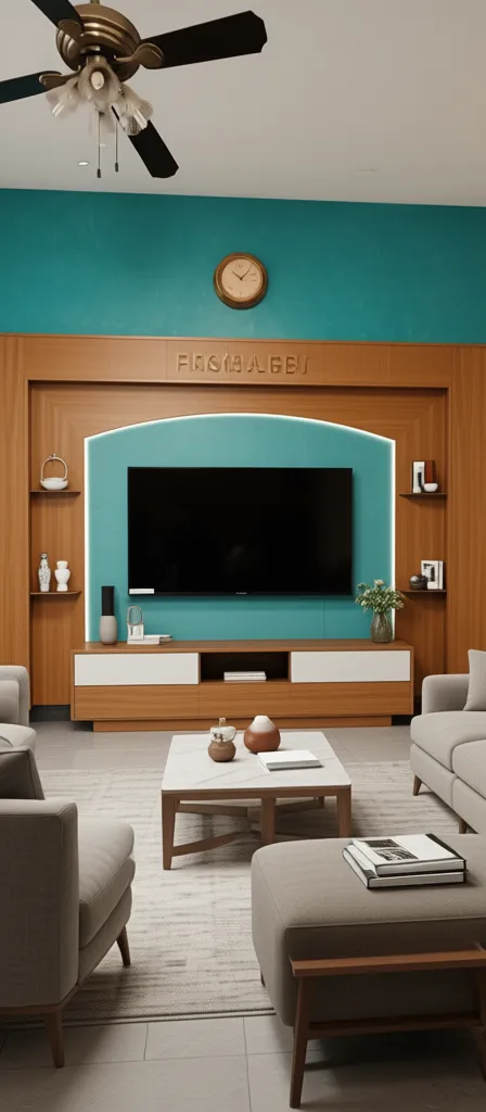 TV unit after user design